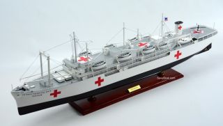 Usns Haven Ah - 12 Hospital Ship 40 