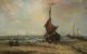 Antique Charles Lambert,  French Fishing Boat Beach Impressionist Oil Painting Nr Other Maritime Antiques photo 2