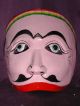 Vg,  Hand - Carved Vintage Decor Wooden Mask 6 