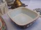 Rare 3 Piece Chinese Famille Rose Export Dish / Censer Vases photo 4
