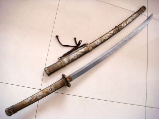 Collectable Rare Wwii Japanese Military Samurai Katana/sword With Phoenix photo