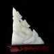Exquisite Hand - Carved Natural White Jade Statue - - - Bird & Flower V2 Other Antique Chinese Statues photo 4