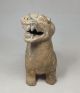 H022: Chinese Excavated Pottery Ware Foo Dog Statue Of Traditional Kasai Style Other Antique Chinese Statues photo 2