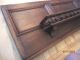 1800s Walnut Victorian Plate Display Rack Photo Holder Spindle Rail Wall Shelf Other Antique Furniture photo 2