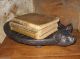 Pig Bowl Primitive/french Country Centerpiece Whimsy Farmhouse Kitchen Decor Primitives photo 9