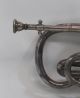 ﻿antique 1890s Boston Musical Instrument Co.  Ne Plus Ultra Silver Coronet Brass photo 4