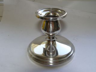 Vintage Birks Sterling Silver Candlestick 196 Grams (weighted) photo