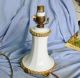 Signed Ronsenthal White Porcelain & Gold Lamp Base 50 Year Stamp Bavaria Other Antique Ceramics photo 1