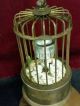 Antique Kaiser Birdcage Bird Alarm Clock With Stand Clocks photo 1