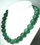 Antique Chinese Handmade Carved Emerald Green Jadeite Jade Pendant Necklace18mm Necklaces & Pendants photo 7