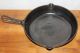 Antique Unusual No.  10 Cast Iron Skillet W/ Gate Mark & Riveted Forged Handle Other Antique Home & Hearth photo 4