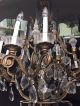 Antique Brass Chandelier & Sconce Chandeliers, Fixtures, Sconces photo 1