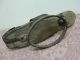 Single Antique Primitive Leather Wood & Wrought Iron Elevated Shoe Patten Primitives photo 2