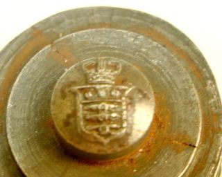 Victorian 11mm Roac Royal Army Ordnance Corps Military Uniform Button Die Mold photo