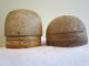 Vtg Two Wood Hat Block /millinery Wood Hatmaking Block/form/mold/brim Industrial Molds photo 1