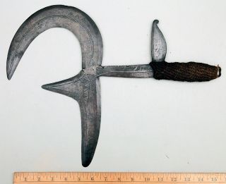 Central African (zaire) Iron Throwing Knife photo