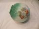 Gone With The Wind Lamp Shade Globe Heavily Embossed Flowers Spinning Wheel 10 