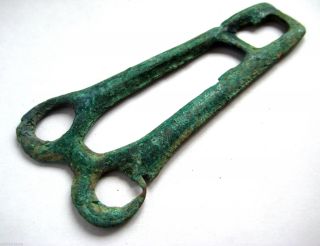 C.  1000 B.  C Russia Bronze Age - Koban Culture - Celtic Ae Bronze Votive Dagger.  Vf photo