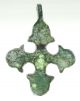 Historical Gift - Authentic Wearable Viking Bronze Cross Pendant - Ad 1100 - W31 Roman photo 1