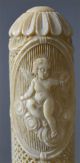 Collectable 18th Century French Rococo Hand - Carved Needle Case Dieppe Sewing Needles & Cases photo 5