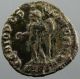 Severus Ii,  1/4 Follis,  Bronze,  Genius,  Patera,  Cornucopiae,  Siscia,  305 - 306 Ad Roman photo 1