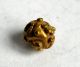 Circa.  600 A.  D Finest British Found Anglo Saxon Period Au Gold Decorative Bead.  Vf British photo 1