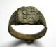 Circa.  1100 A.  D British Found Medieval Period Ae Bronze Crusades - Templar Ring British photo 1