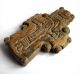 Circa.  800 - 900 A.  D British Found Viking Period Bone Decorative Cross Pendant.  Vf British photo 3