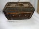 Vintage Tramp Art Jewelry Box Primitives photo 1
