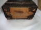Vintage Tramp Art Jewelry Box Primitives photo 6