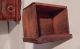 Antique Spice Box Cabinet 8 Drawer Wood Orig Patina American Farmhouse Primitives photo 6