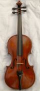 Antique Violin Labeled Johann Georg Thir 1772 Grafted Scroll Ready To Play String photo 3