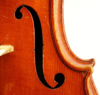 Very Good Vintage Antique Czech Violin,  A J Kreutzer 1948,  Ready - To - Play photo