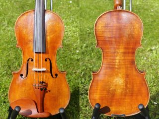 Antique Violin Labelled ' Gobetti '.  Attractive Tone. photo