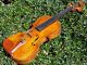 Antique Violin Labelled ' Gobetti '.  Attractive Tone. String photo 5