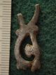 The Vikings.  Silver Amulet.  Serpent / Beast Pendant,  Ca 1000 Ad.  Norse Relic Vf Scandinavian photo 3