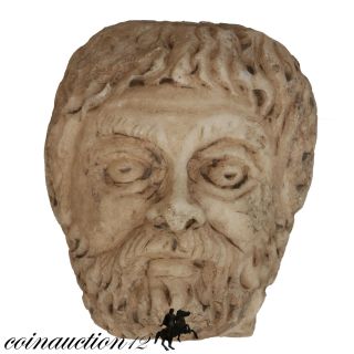 Museum Quality Roman Marble Head 3rd - 4th Century Ad photo