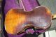Antique Tiger Maple Violin In Case & Bow Nicolaus Amatus Fecit In Cremona 1643 String photo 4