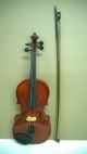 Antonius Stradivarius Cremonensis Violin Faciebat Anno 17 Bow Case Vintage String photo 1