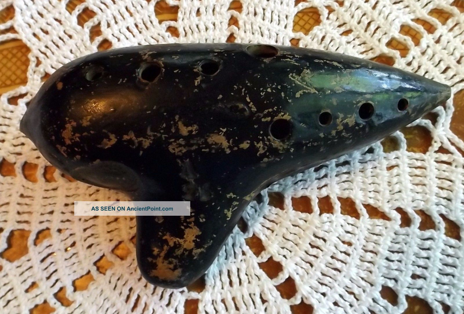 Vintage/antique Ocarina A 7 1/2 Wind photo