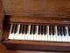 Antique Estey Pump Organ Portable Field Wwii Solid Oak Great Keyboard photo 4