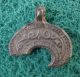 The Vikingss.  Rare Silver Pendant Amulet,  Ca 1000 Ad.  Depicting Lunar Symbol Vf Scandinavian photo 6
