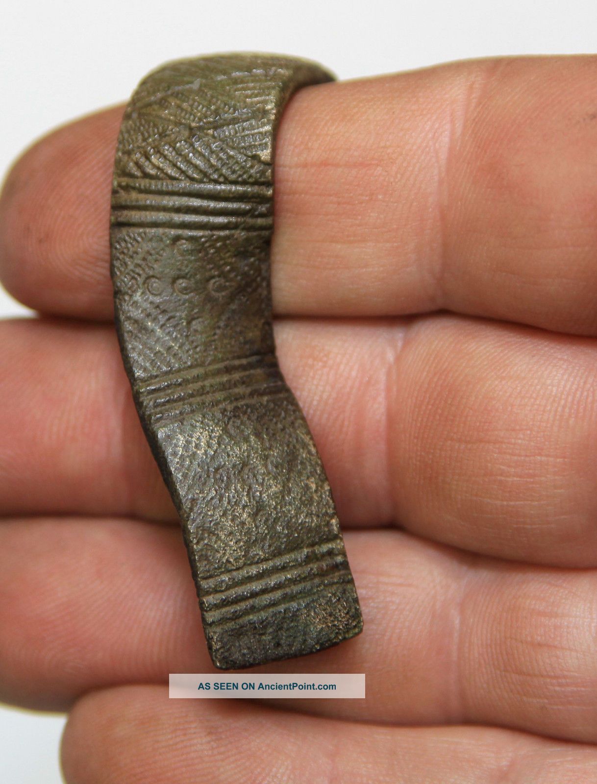 Ancient Viking Bronze Part Bracelet. ,  Relict.  Magnificent. Viking photo