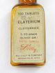 Vintage Eli Lilly Elaterium Clutterbuck Tablets Bottle Pharmacy Medicine Other Medical Antiques photo 1