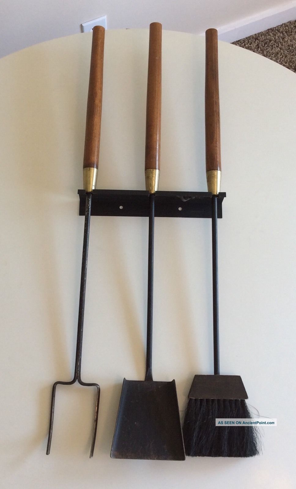 Seymour Fireplace Tools Danish Modern Mid Century Nelson Eames Era