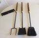 Seymour Fireplace Tools Danish Modern Mid Century Nelson Eames Era Wallmount Mid-Century Modernism photo 1