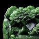 Hand - Carved Natural Green Hetian Jade Statue - - - Old Man & Pine Tree A10 Other Antique Chinese Statues photo 4