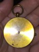 Vintage Or Antique Brass Pendant Or Pocket Compass Made In France Compasses photo 2