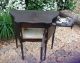 Vintage Cushman Wooden Smoking Stand Table Other Antique Furniture photo 1