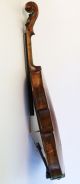 Old French Violin Labeled Bassot Geige Violon Violine Violino Appr.  1800 String photo 9